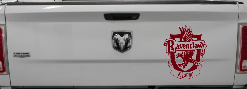 Ravenclaw Alumni Sci Fi Car or Truck Window Decal Sticker
