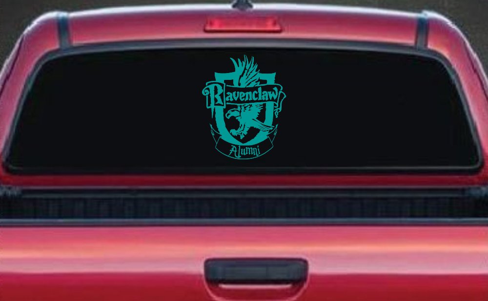 Ravenclaw Alumni Sci Fi Car or Truck Window Decal Sticker