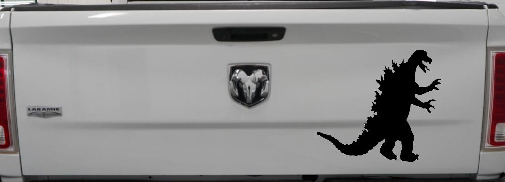 Godzilla Monster Sci Fi Car or Truck Window Decal Sticker