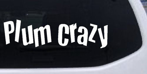 Plum Crazy Car or Truck Window Decal Sticker