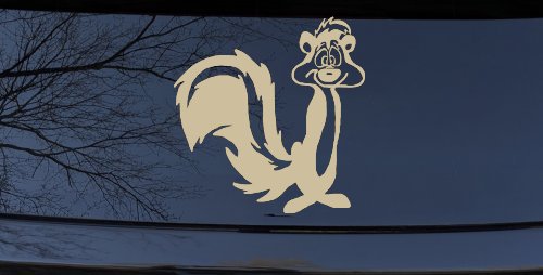 Pepe Le Pew Suprised Cartoons Car or Truck Window Decal Sticker