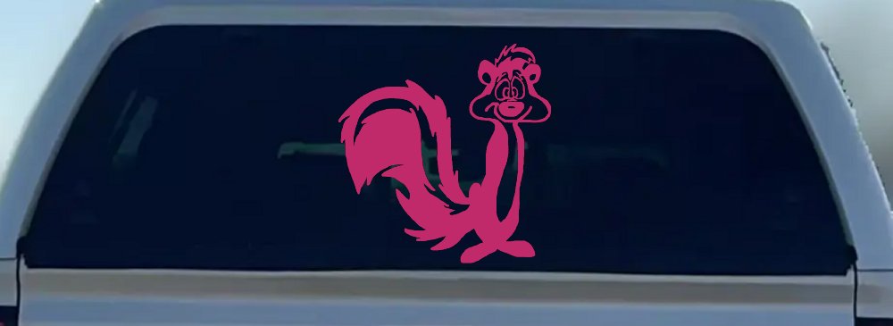 Pepe Le Pew Suprised Cartoons Car or Truck Window Decal Sticker
