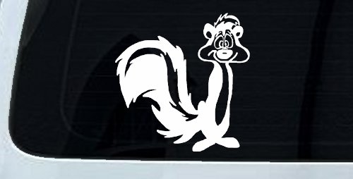Pepe Le Pew Suprised Cartoons Car or Truck Window Decal Sticker