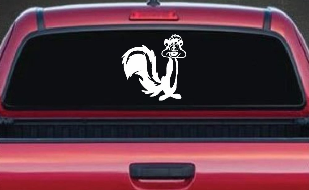 Pepe Le Pew Suprised Cartoons Car or Truck Window Decal Sticker