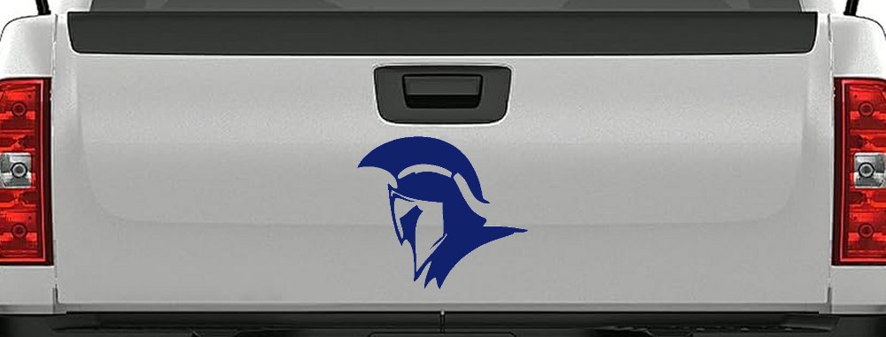 Spartan Knight Helmet Car or Truck Window Decal Sticker