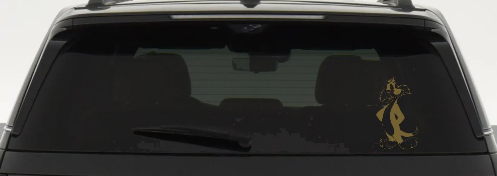 Sylvester The Cat Cartoons Car or Truck Window Decal Sticker