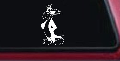 Sylvester The Cat Cartoons Car or Truck Window Decal Sticker