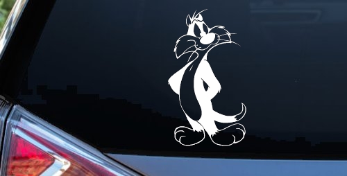Sylvester The Cat Cartoons Car or Truck Window Decal Sticker