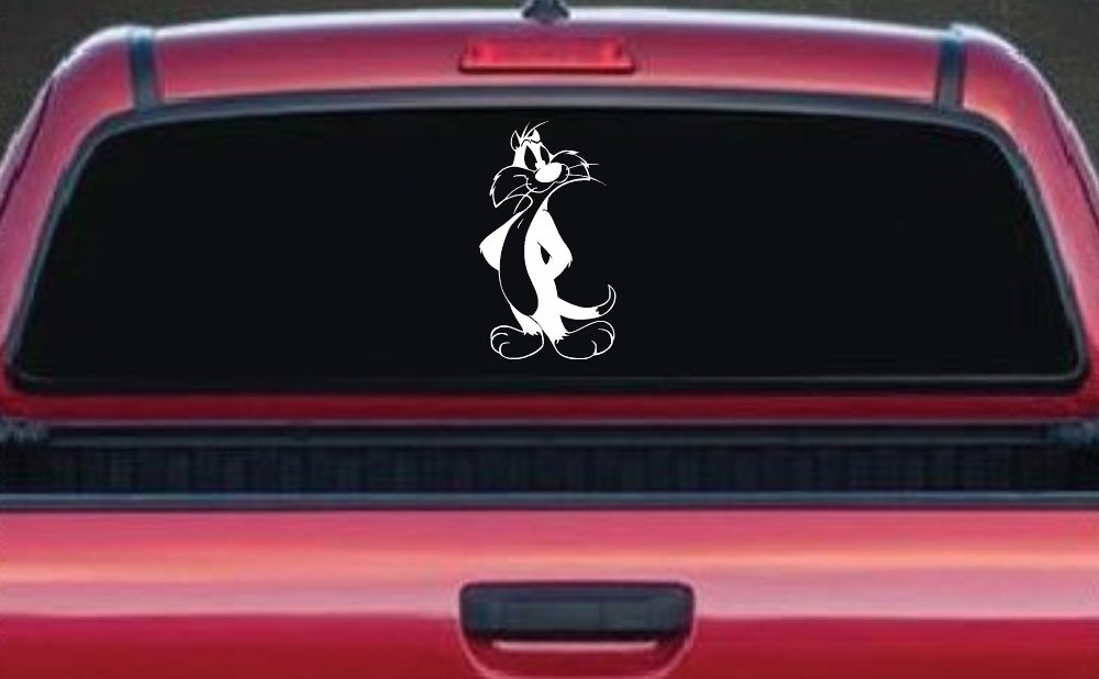 Sylvester The Cat Cartoons Car or Truck Window Decal Sticker