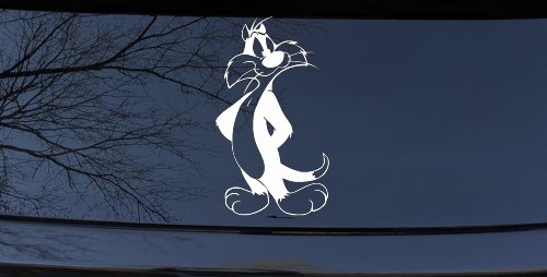 Sylvester The Cat Cartoons Car or Truck Window Decal Sticker