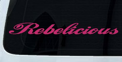 Rebelicious  Country Car or Truck Window Decal Sticker