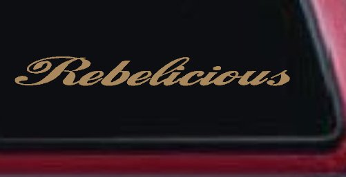 Rebelicious  Country Car or Truck Window Decal Sticker