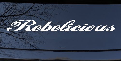 Rebelicious  Country Car or Truck Window Decal Sticker