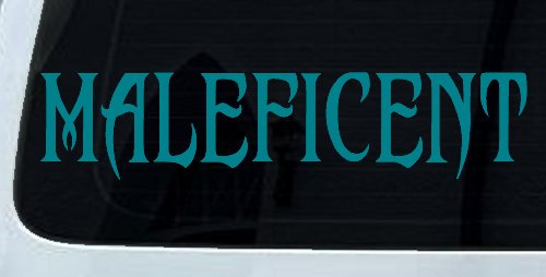 Malefincent Sci Fi Car or Truck Window Decal Sticker