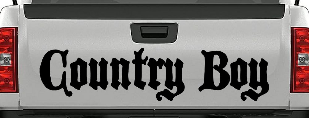 Country Boy Car or Truck Window Decal Sticker