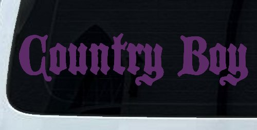 Country Boy Car or Truck Window Decal Sticker
