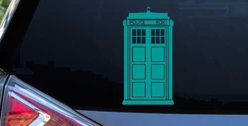 Dr Who Tardis Police Box Sci Fi Car or Truck Window Decal Sticker