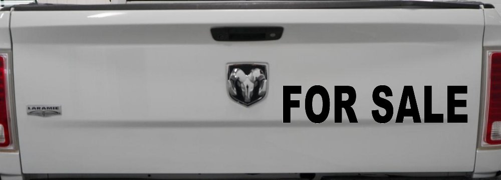 For Sale Resale Auto Car or Truck Window Decal Sticker