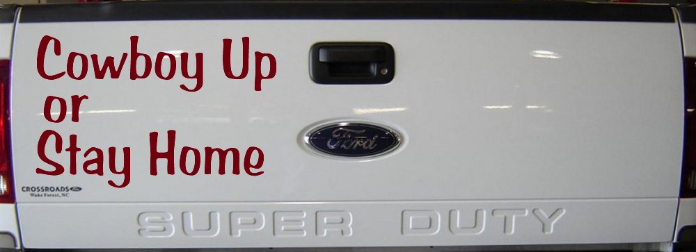 Cowboy Up Or Stay Home Western Car or Truck Window Vinyl Decal Sticker (Burgundy)