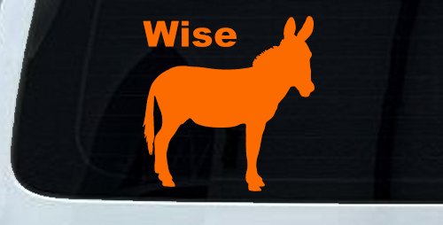 Wise Ass Funny Car or Truck Window Decal Sticker