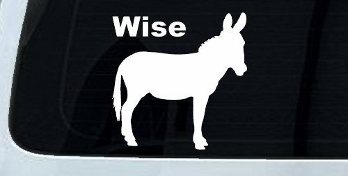 Wise Ass Funny Car or Truck Window Decal Sticker
