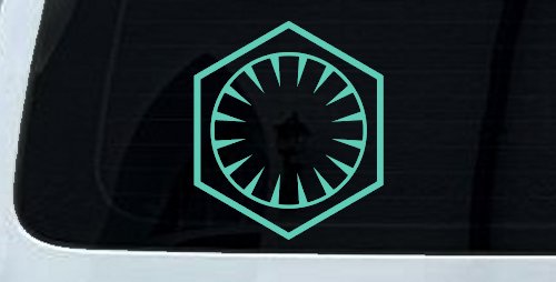 The First Order Sci Fi Car or Truck Window Decal Sticker (Mint)