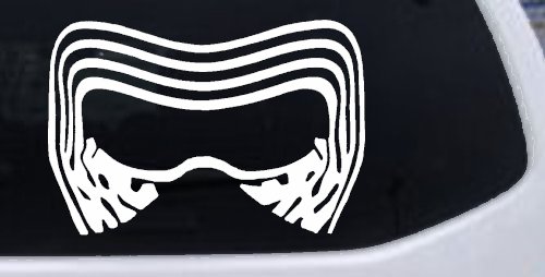 Kylo Ren Mask Sci Fi Car or Truck Window Decal Sticker