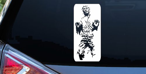 Star Wars Han Solo In Carbonite  Sci Fi Car or Truck Window Decal Sticker