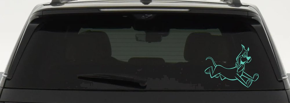 Jetsons Astro Dog Cartoons Car or Truck Window Decal Sticker (Mint)
