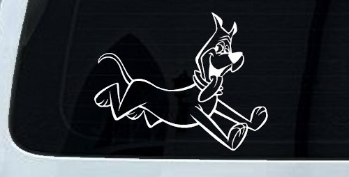Jetsons Astro Dog Cartoons Car or Truck Window Vinyl Decal Sticker (White)