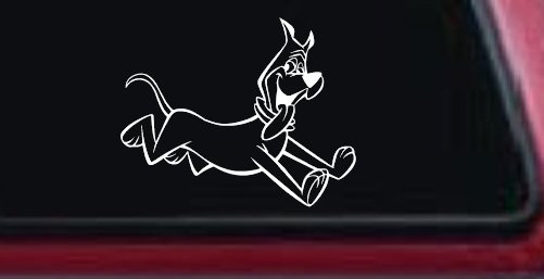 Jetsons Astro Dog Cartoons Car or Truck Window Vinyl Decal Sticker (White)