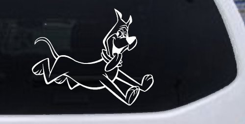 Jetsons Astro Dog Cartoons Car or Truck Window Vinyl Decal Sticker (White)