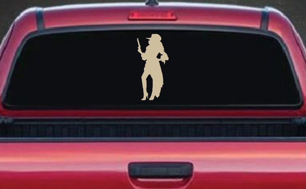 Pirate Wench Girl Car or Truck Window Decal Sticker