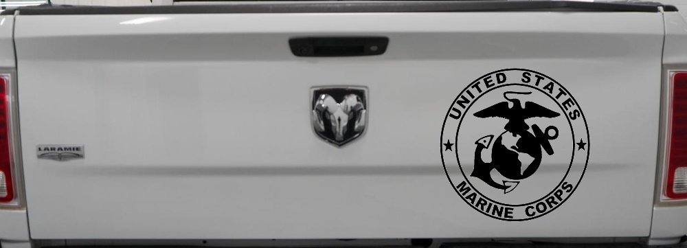 United States Marine Corps Seal Military Car or Truck Window Decal Sticker