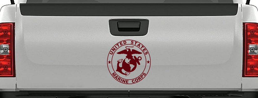 United States Marine Corps Seal Military Car or Truck Window Decal Sticker