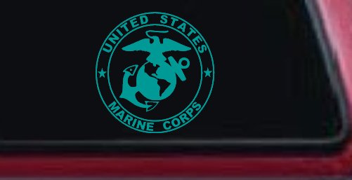 United States Marine Corps Seal Military Car or Truck Window Decal Sticker