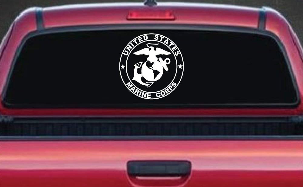 United States Marine Corps Seal Military Car or Truck Window Decal Sticker