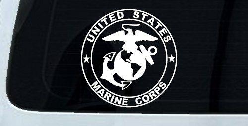 United States Marine Corps Seal Military Car or Truck Window Decal Sticker