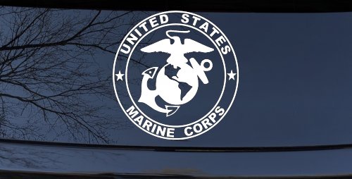 United States Marine Corps Seal Military Car or Truck Window Decal Sticker