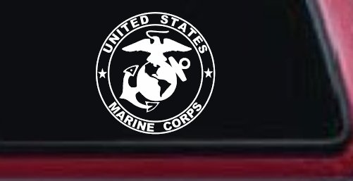 United States Marine Corps Seal Military Car or Truck Window Decal Sticker
