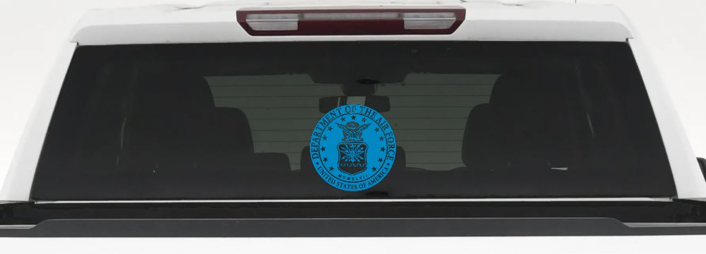 Department Of The Air Force Seal Military Car or Truck Window Decal Sticker