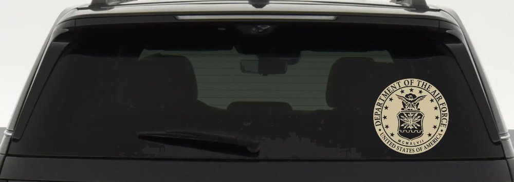 Department Of The Air Force Seal Military Car or Truck Window Decal Sticker
