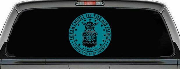 Department Of The Air Force Seal Military Car or Truck Window Decal Sticker