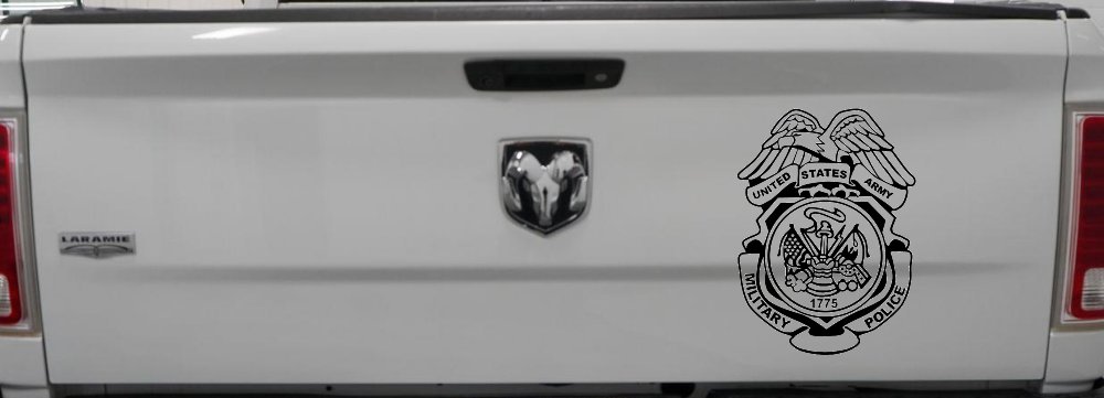 Military Police Badge United States Army Military Car or Truck Window Decal Sticker