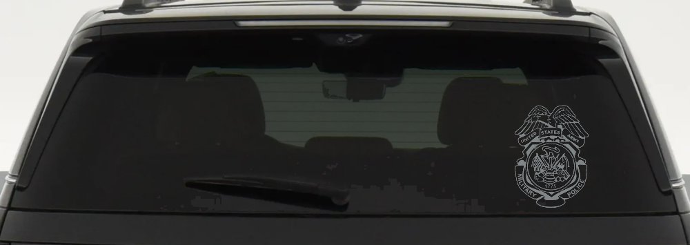 Military Police Badge United States Army Military Car or Truck Window Decal Sticker