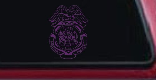 Military Police Badge United States Army Military Car or Truck Window Decal Sticker
