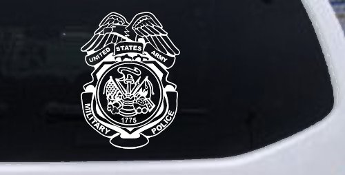 Military Police Badge United States Army Military Car or Truck Window Decal Sticker