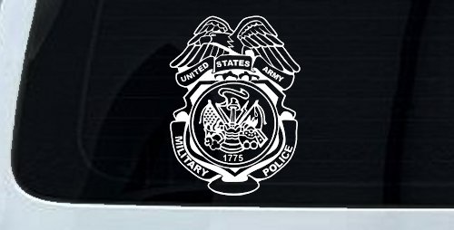 Military Police Badge United States Army Military Car or Truck Window Decal Sticker