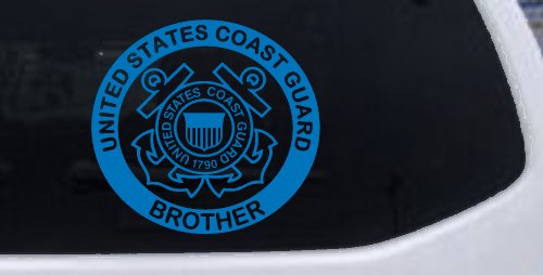 United States Coast Guard Brother Military Car or Truck Window Decal Sticker