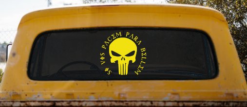 Punisher Skull Si Vis Pacem Para Bellem If You Want Peace Prepare For War Skulls Car or Truck Window Decal Sticker